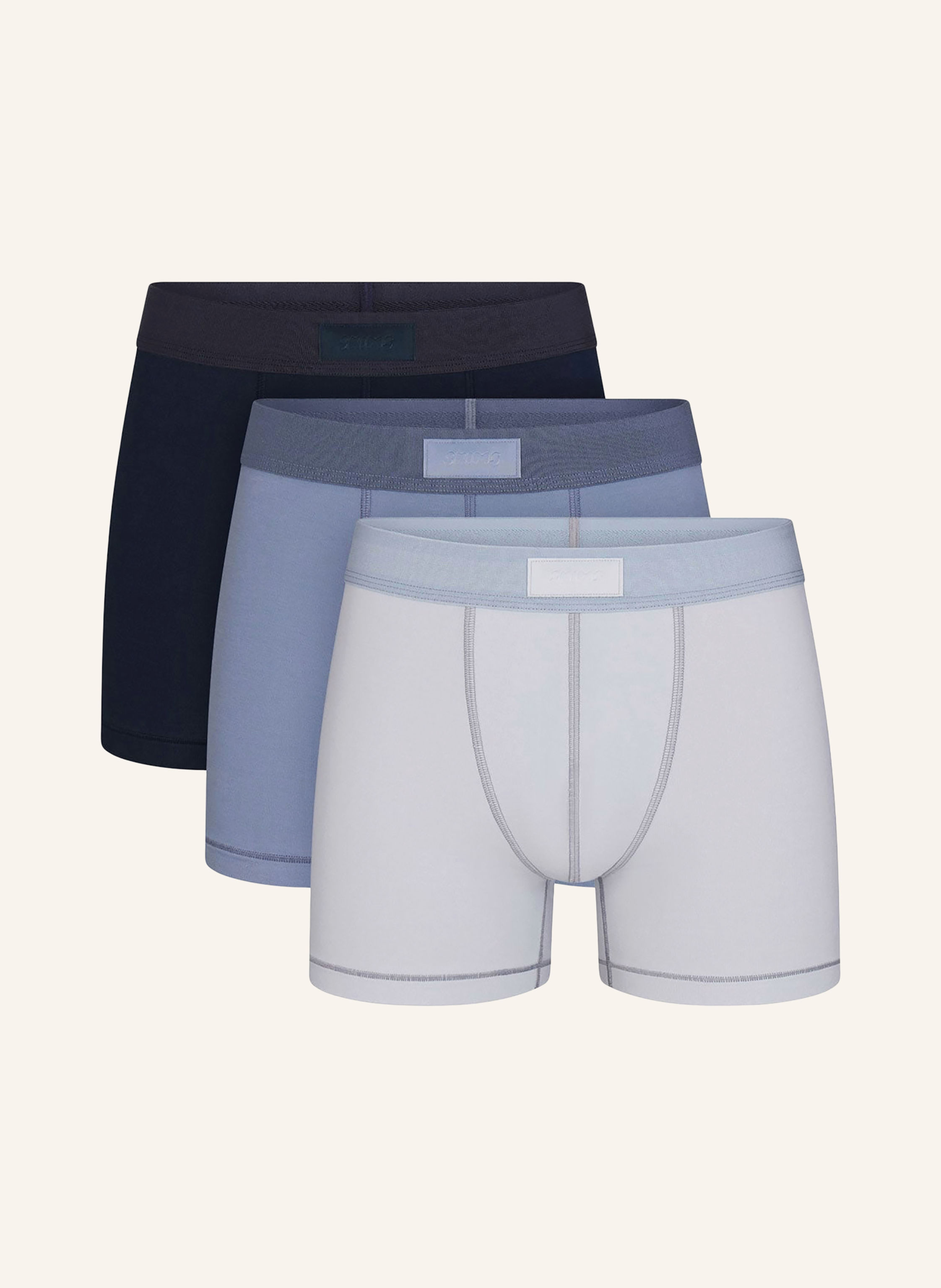 SKIMS 3er-Pack Boxershorts SKIMS COTTON