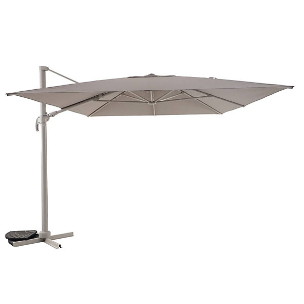 Parasol déporté Melhia lin 3x3m - Hespéride