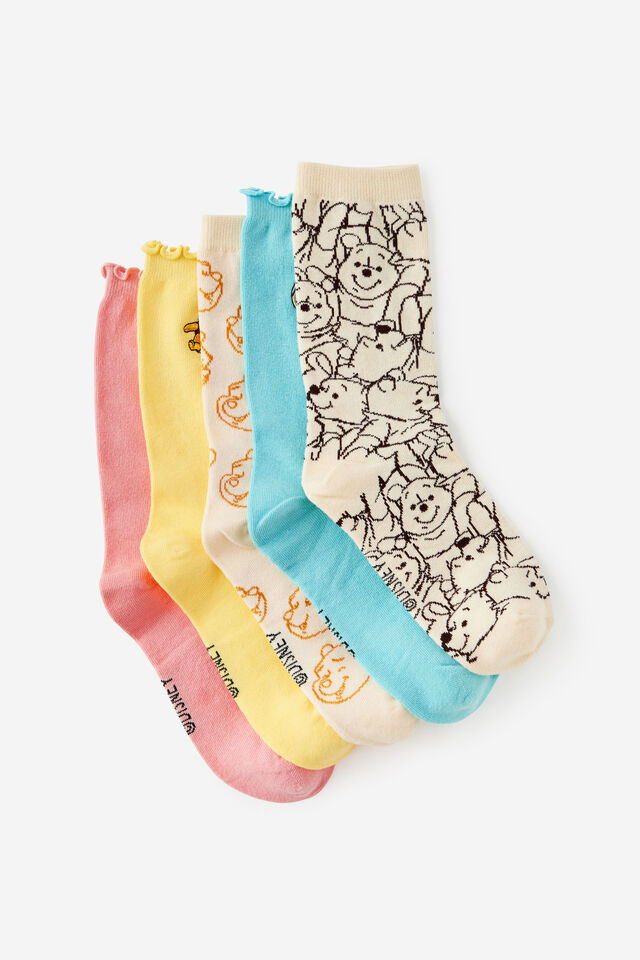 Winnie The Pooh Box Of Socks