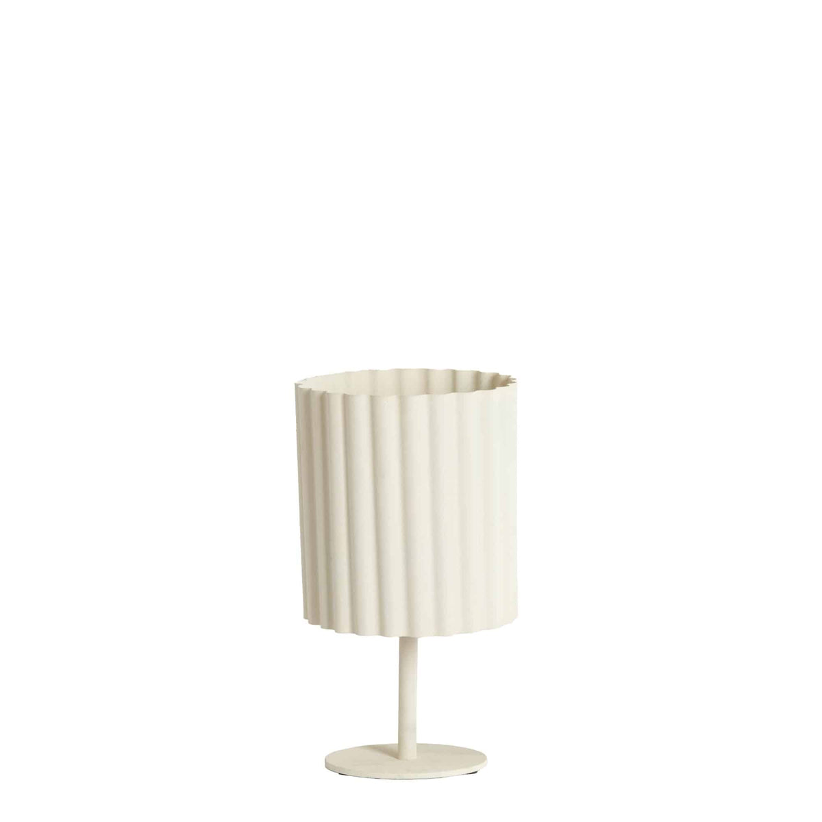 Light & Living tafellamp Ardales - wit - Ø16cm