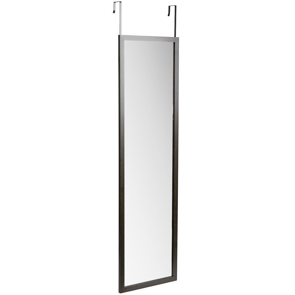 Miroir de porte marron foncé