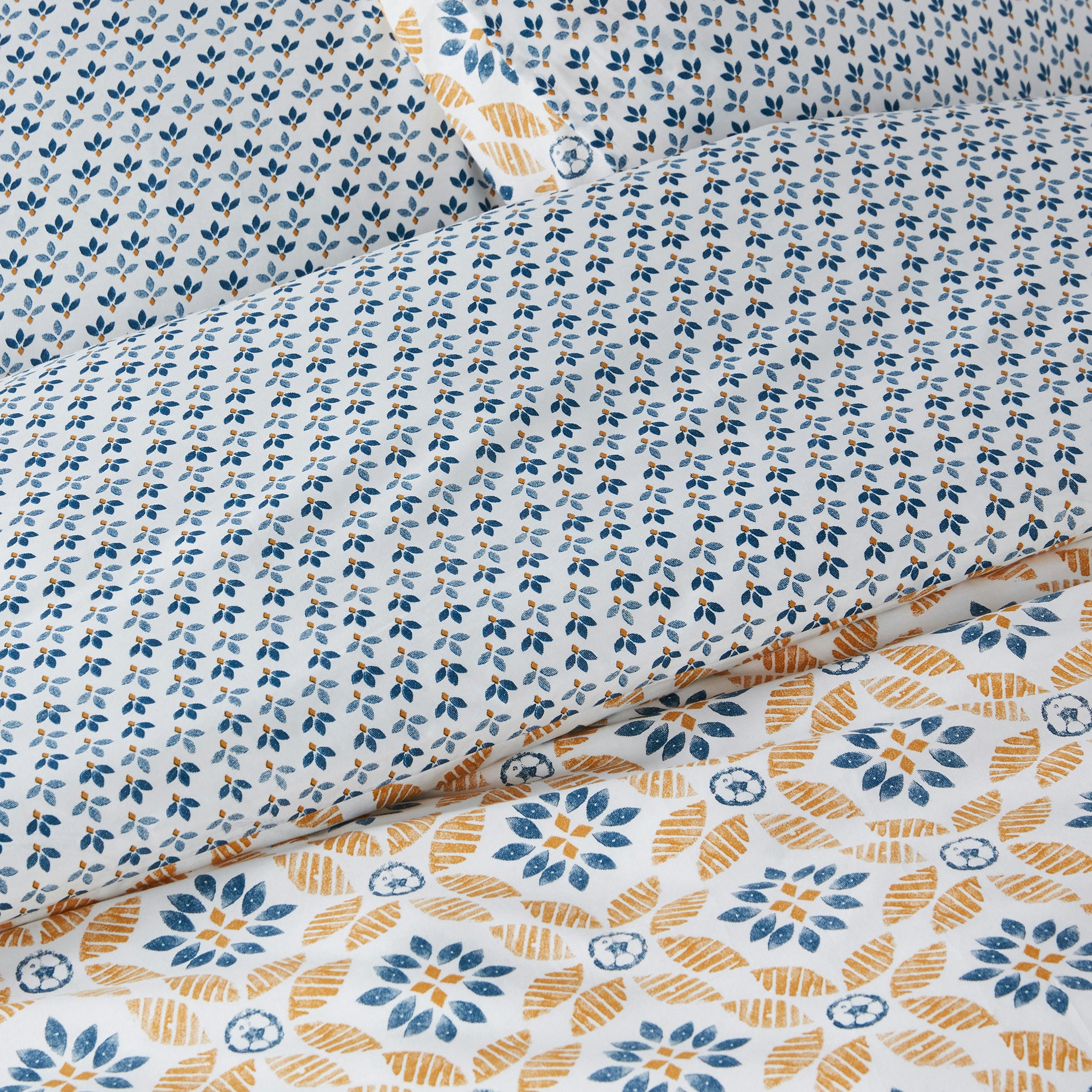 Housse de couette percale de coton, Soleme