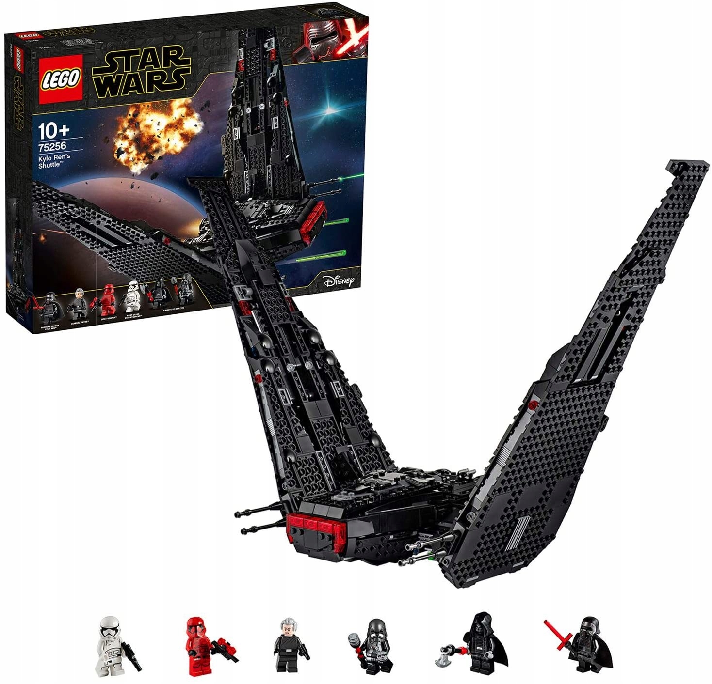 Klocki LEGO Star Wars Zestaw Wahadłowiec Kylo Rena 75256
