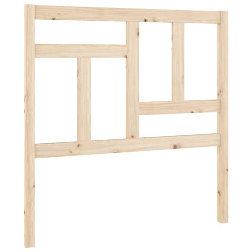 NNEVL Bed Headboard 95.5x4x100 cm Solid Wood Pine