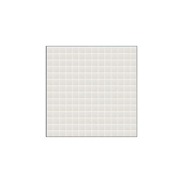 Mosaïque Pâte de verre UNICOLOR PISCINE CARRé couleur : Pas Anti-dérapant Classe 3 boite de 2 m2