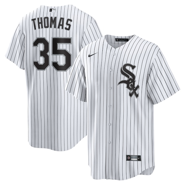 Frank Thomas Chicago White Sox Nike Home Retired Player Replica Jersey - White