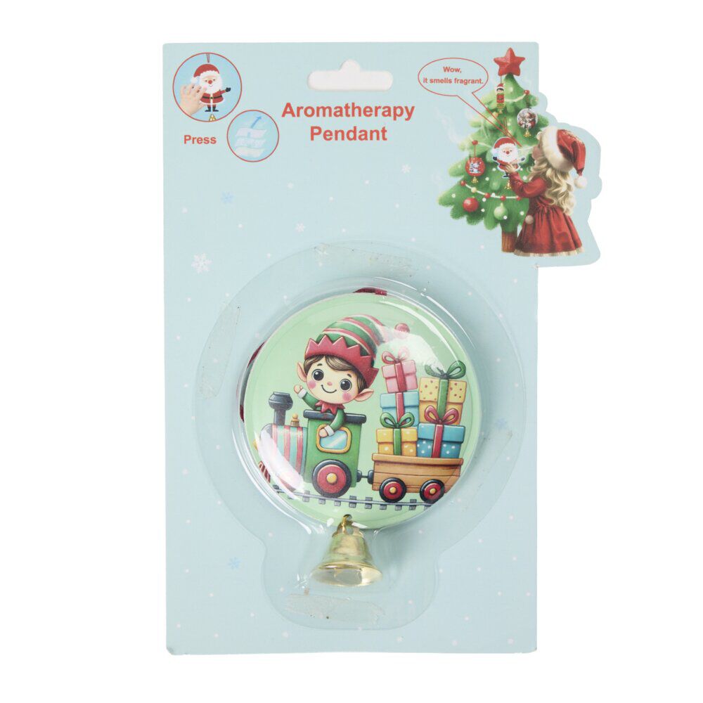 Décoration parfumée à suspendre de No&euml;l (4 modèles)