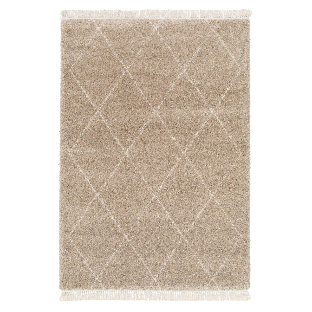 AFK Living vloerkleed Nile - zeer zacht - kastanje - 160 x 230 cm