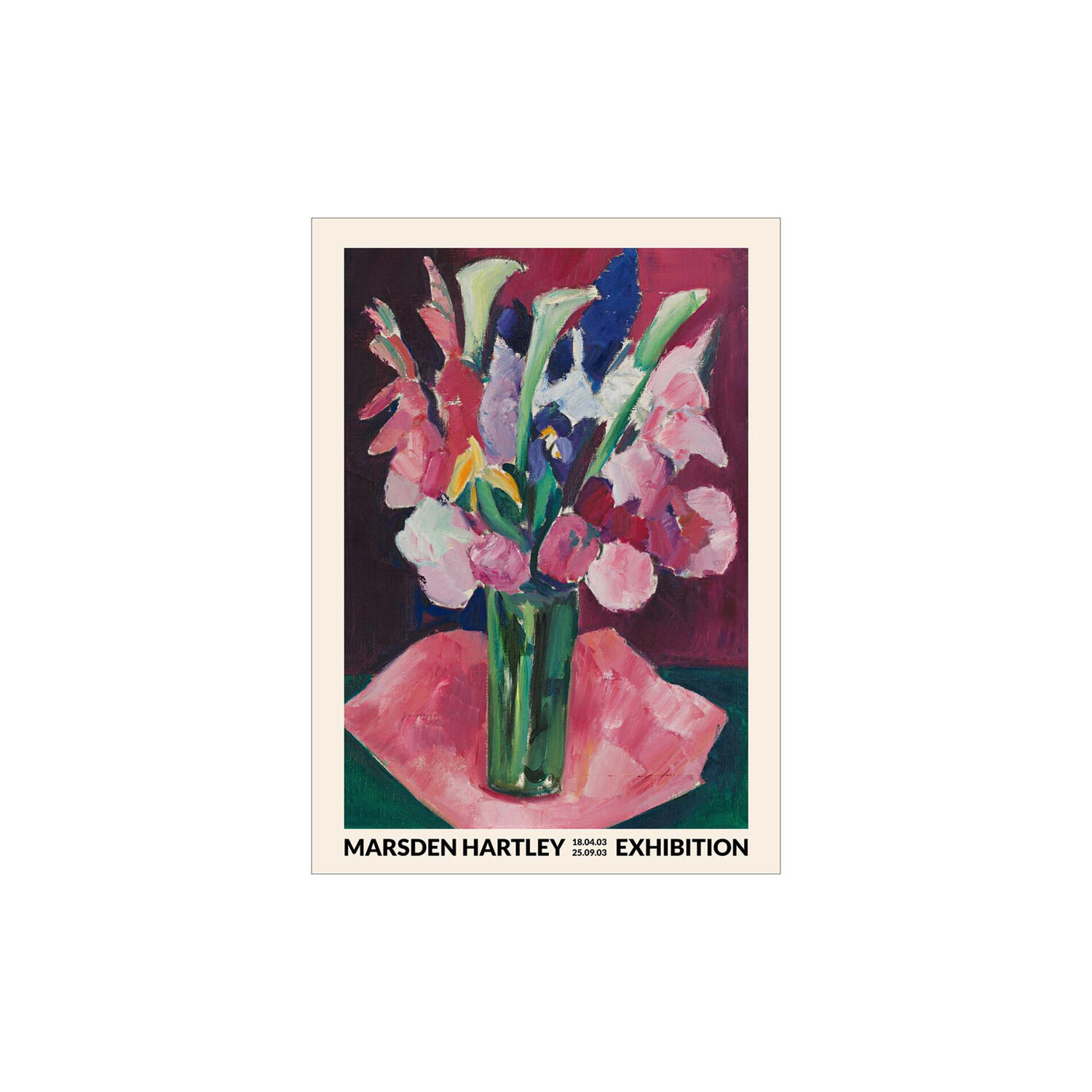 Marsden Hartley - Flower Exhibition