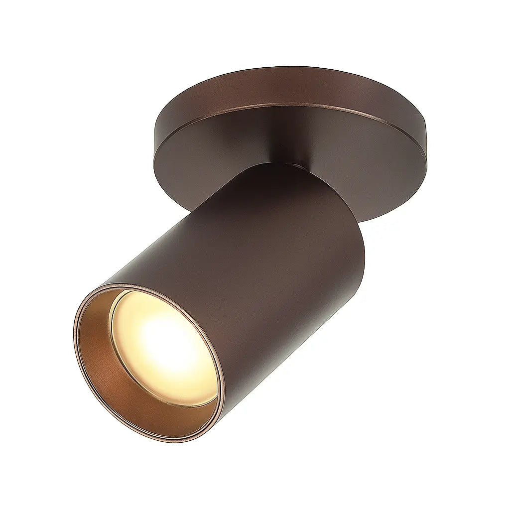 Highlight spot Mila - 1 lichts - 10 x 15  cm - bruin