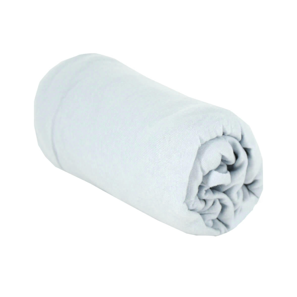 - Drap-housse bébé bleu en coton 40x80 cm