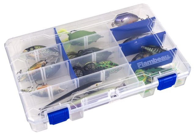 Flambeau 4004 20 Compartment Tuff Tainer Fishing Tackle Tray with Zerust