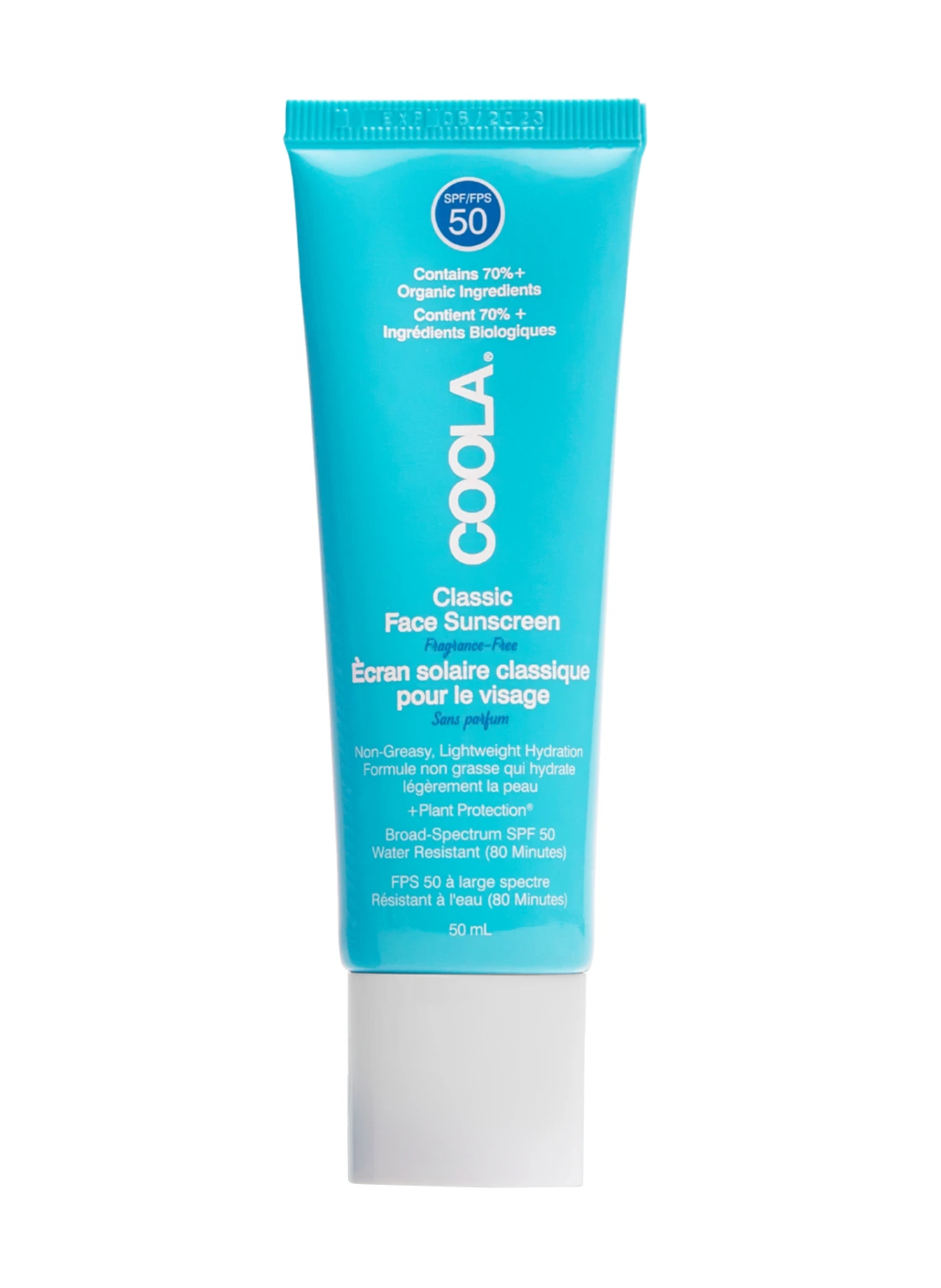COOLA CLASSIC FACE LOTION FRAGRANCE-FREE SPF 50