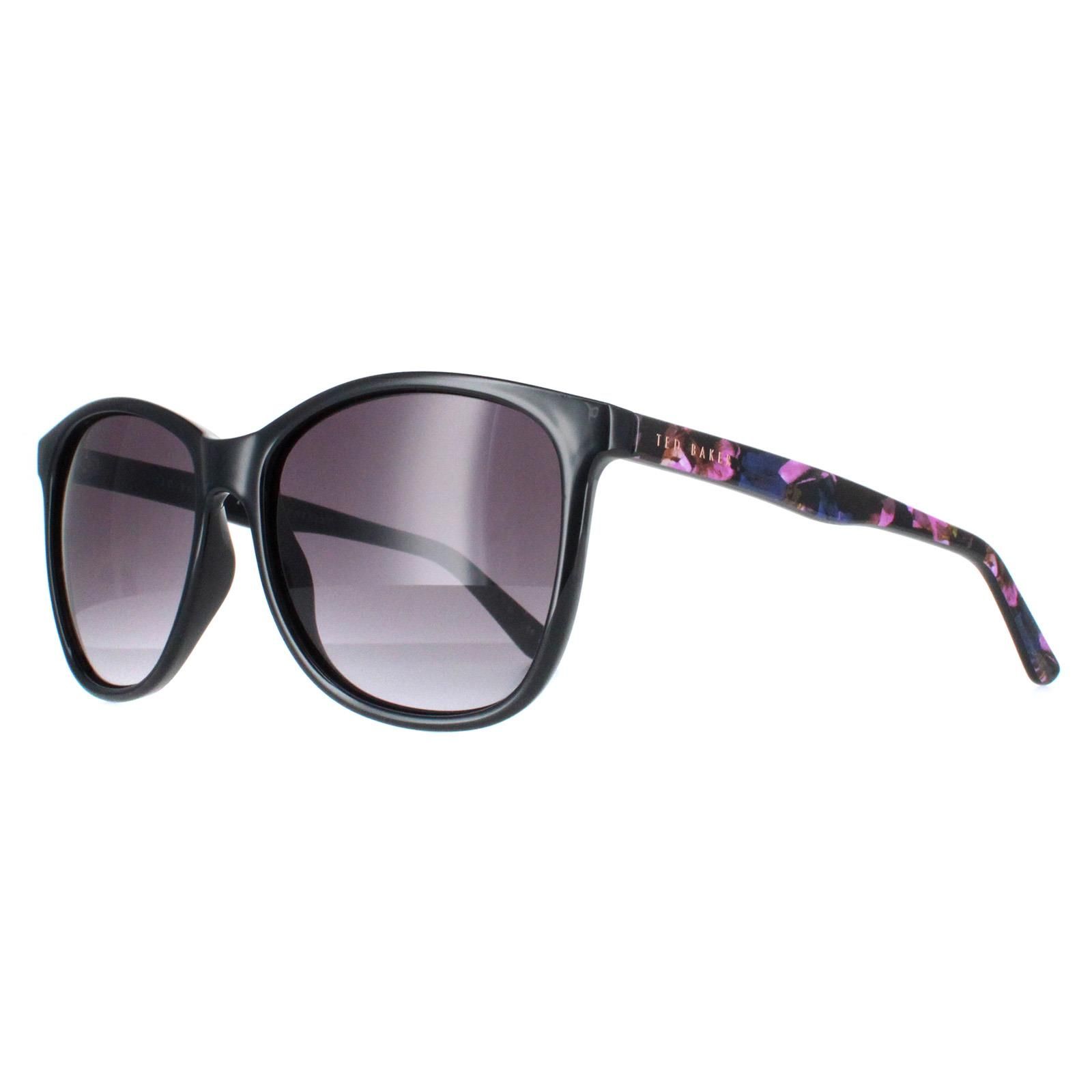 Ted Baker Oval Black Grey Gradient TB1496 Alva