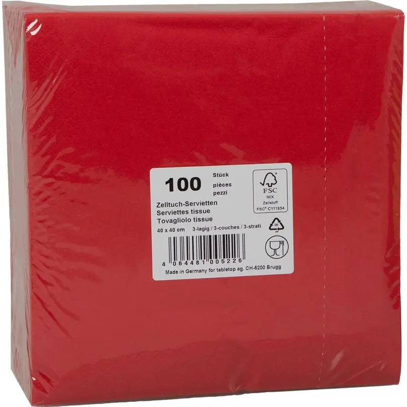 Serviette 100er-Set Elco