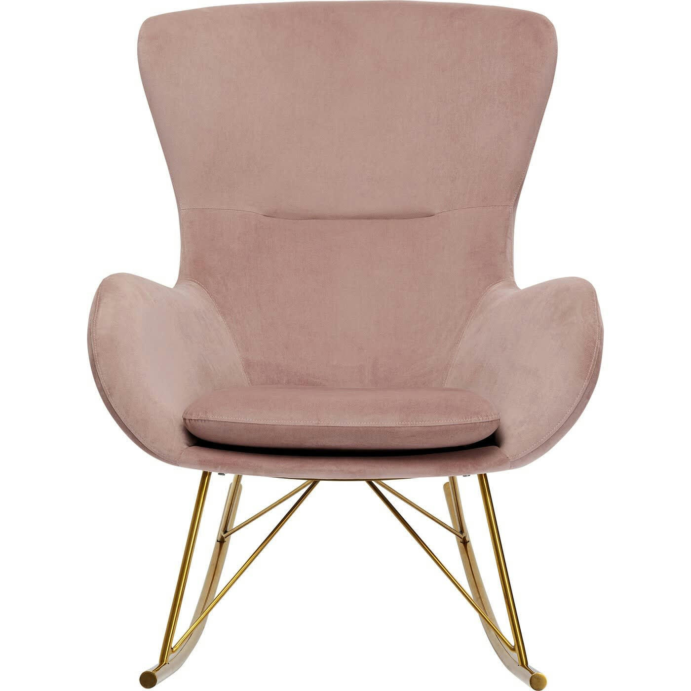 OSLO - Fauteuil à bascule Oslo rose Kare Design