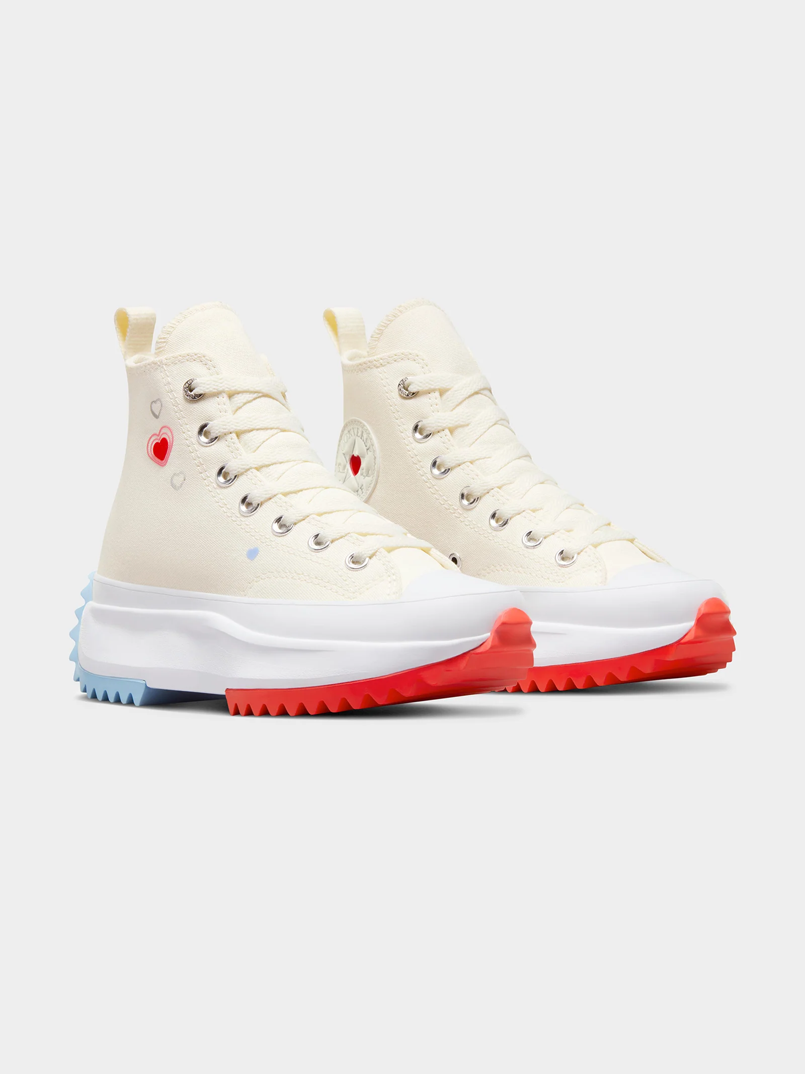 Unisex Converse Run Star Hike Y2K Heart High Top Sneakers