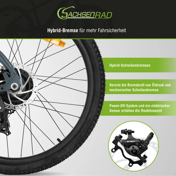 E-Bike Mountainbike »R8«, Reifen: 27,5
