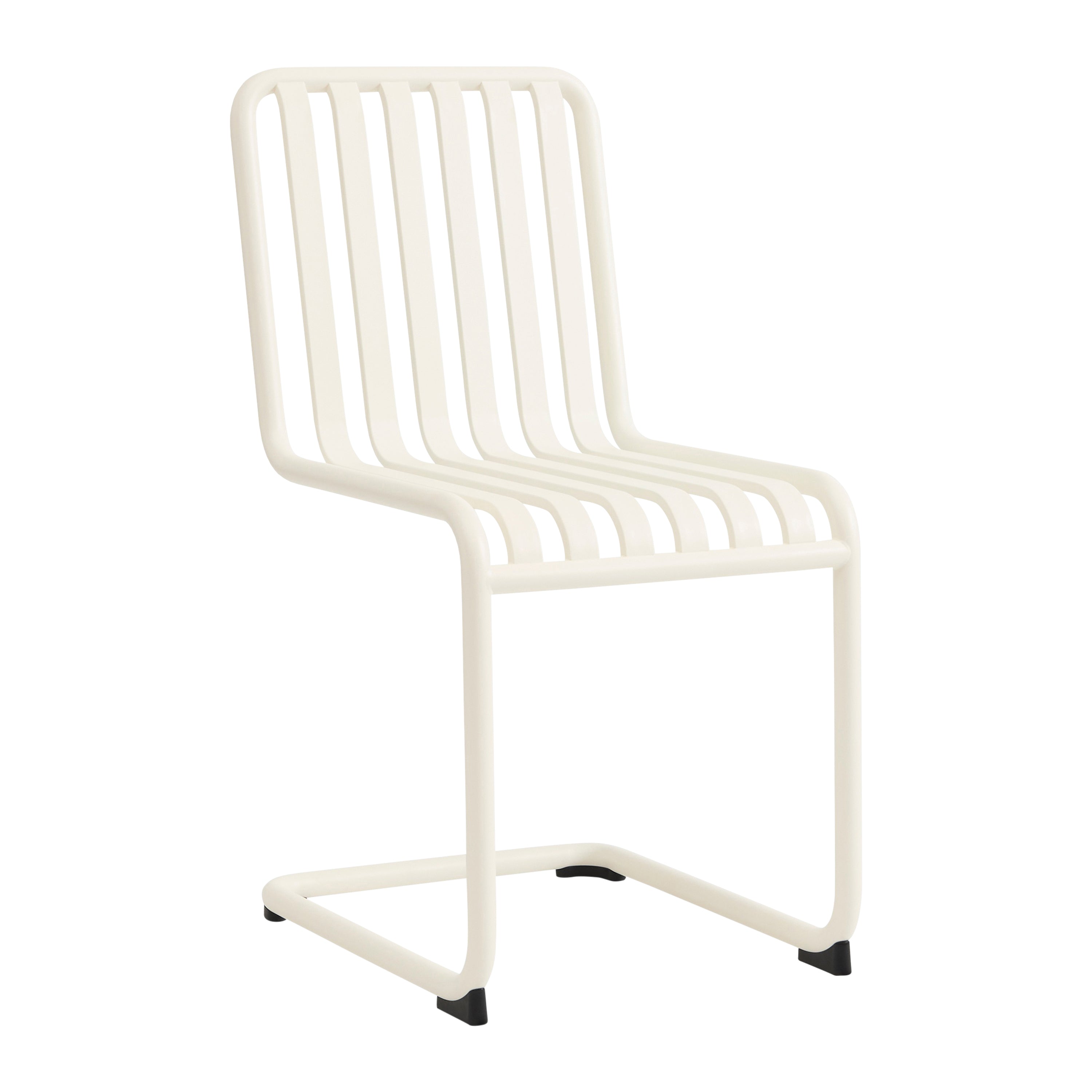 HAY Palissade Cantilever Stoel - Crème Wit