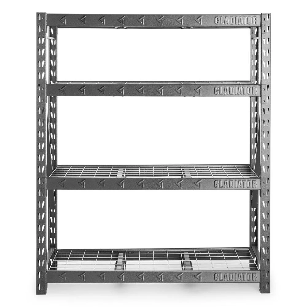 Gladiator GarageWorks 60- inch Wide Heavy Duty Rack with 4 Shelves