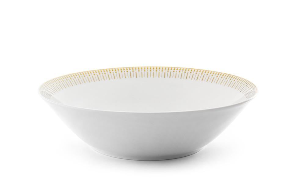 Salaterka okrągła 26 cm Yvonne Złoty Miraż G682
