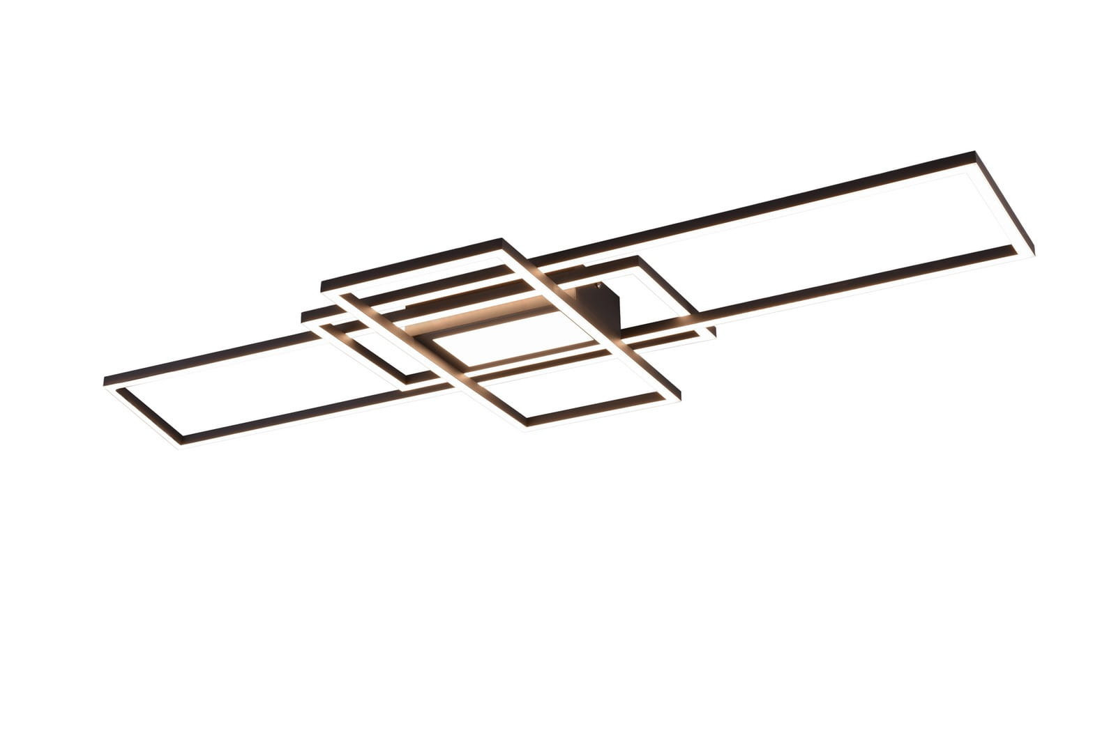 Lampa sufitowa IRVINEantracytowo-biała LED 60W 6500lm IP20 Trio