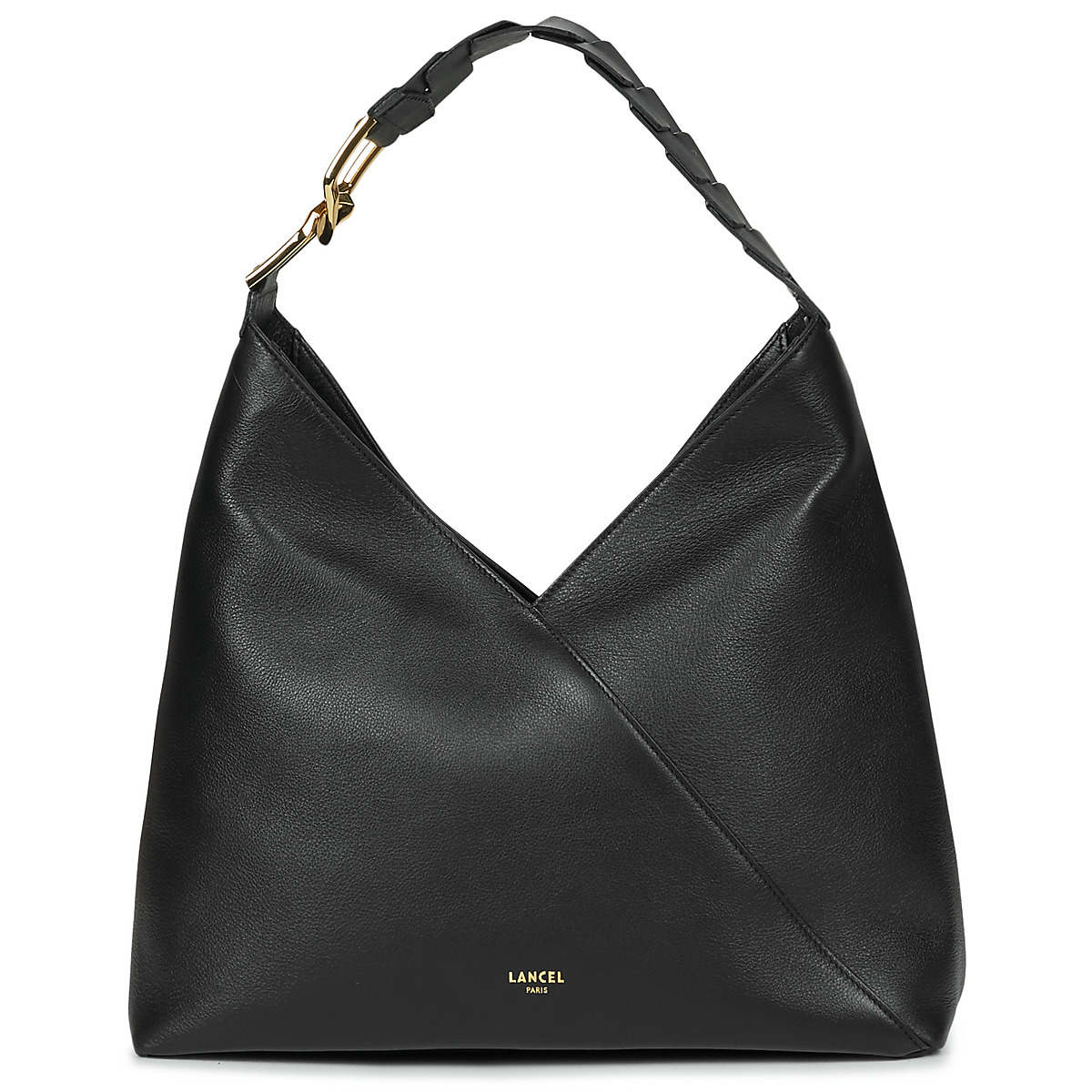 Lancel - PAGODE DE LANCEL L ZIP HOBO - Black