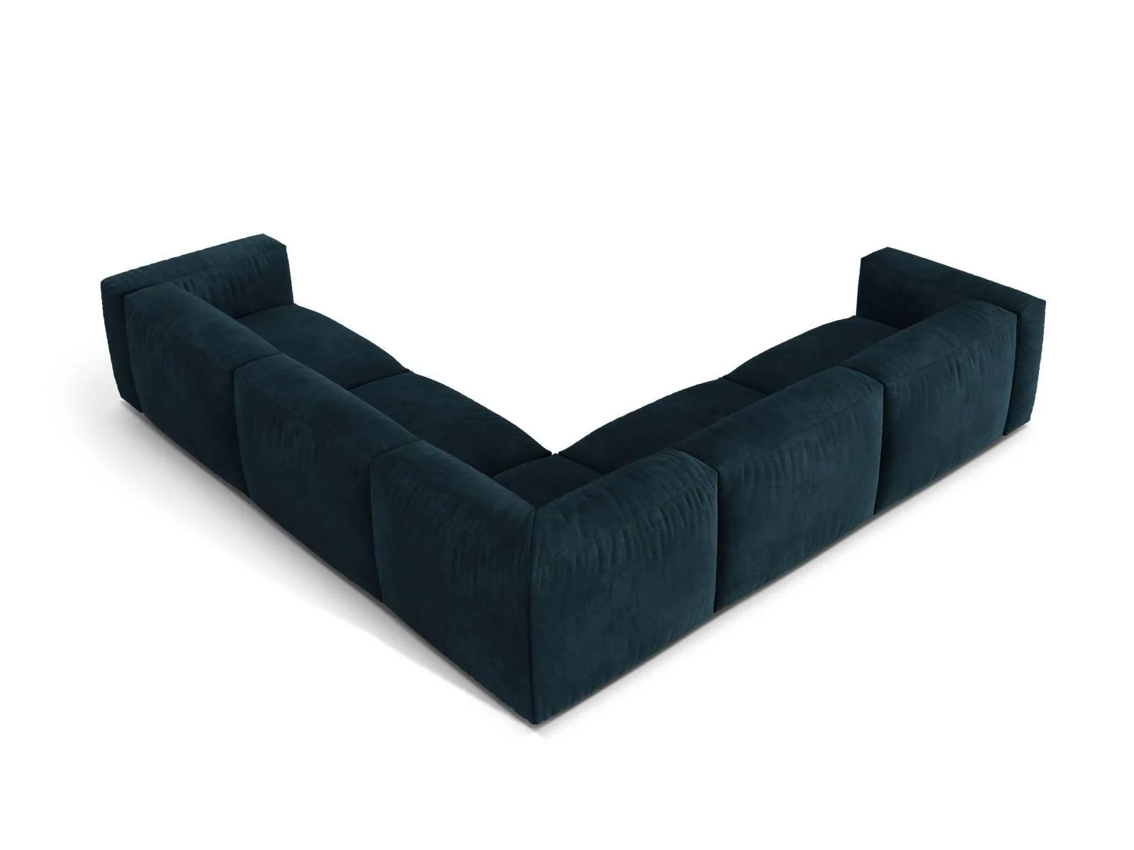 5-zits hoekbank Martina velvet