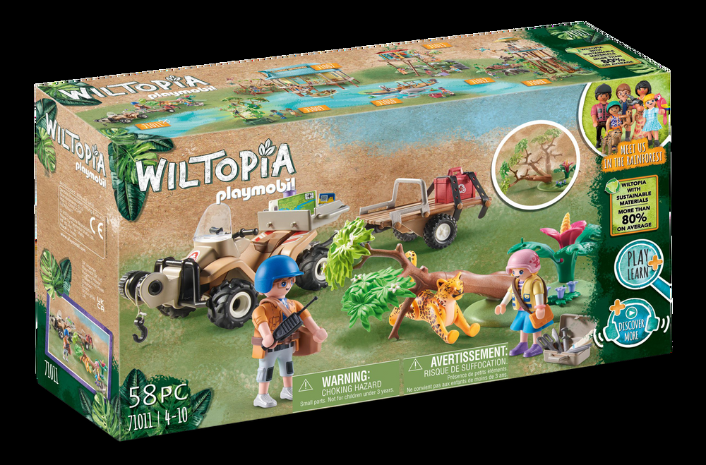 Playmobil Wiltopia Animal Rescue Quad