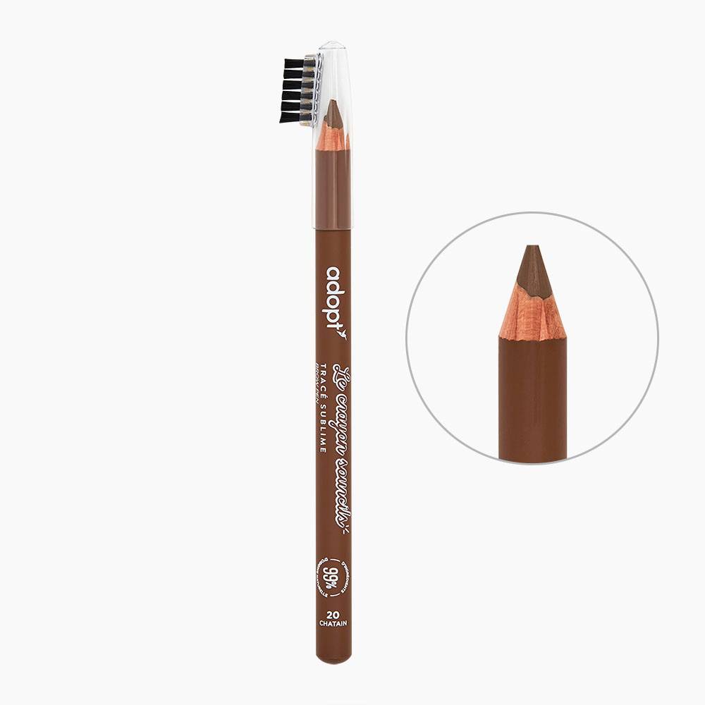 Tracé sublimeCrayon à sourcils - Chatain