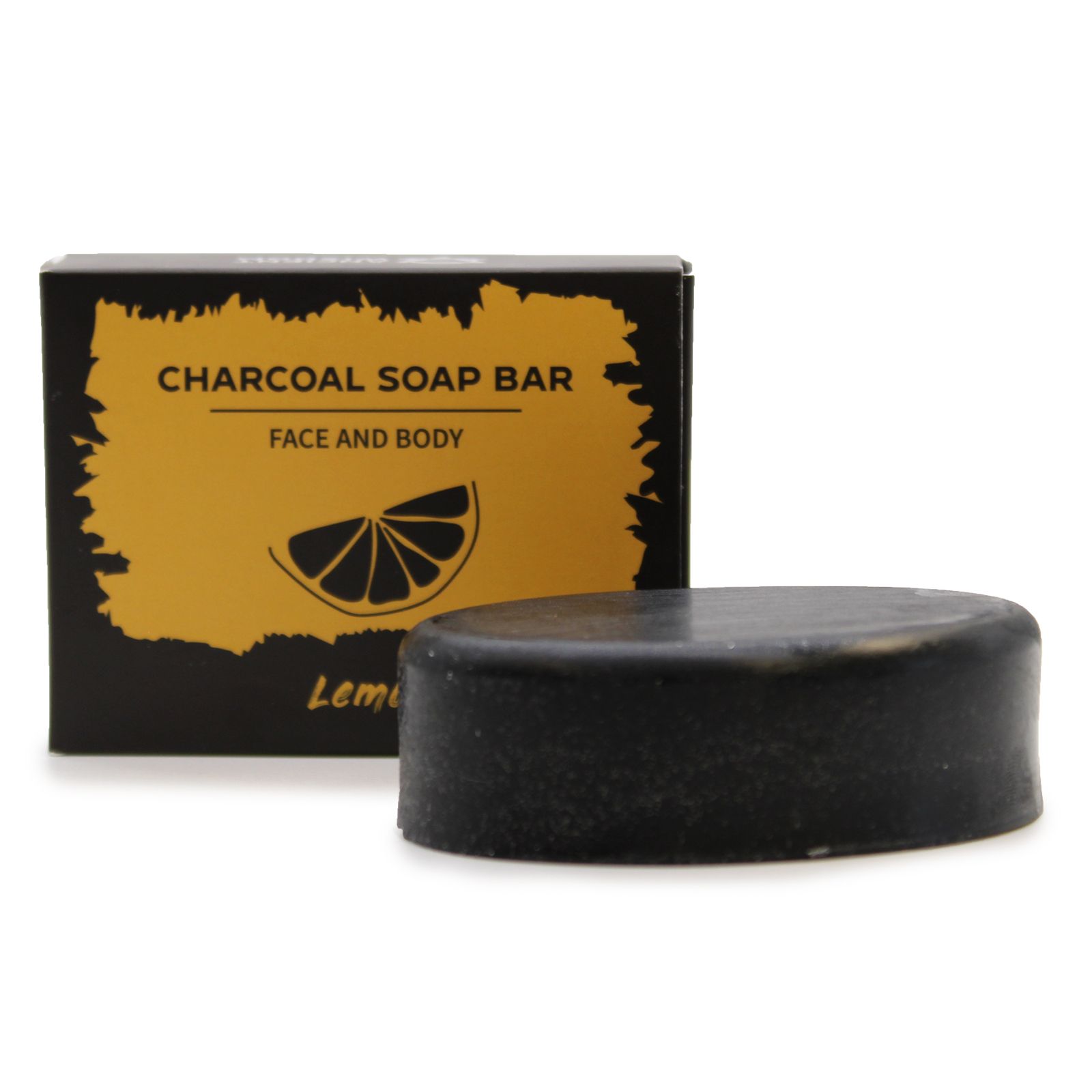 KDMD Charcoal Soap 85g - Lemon