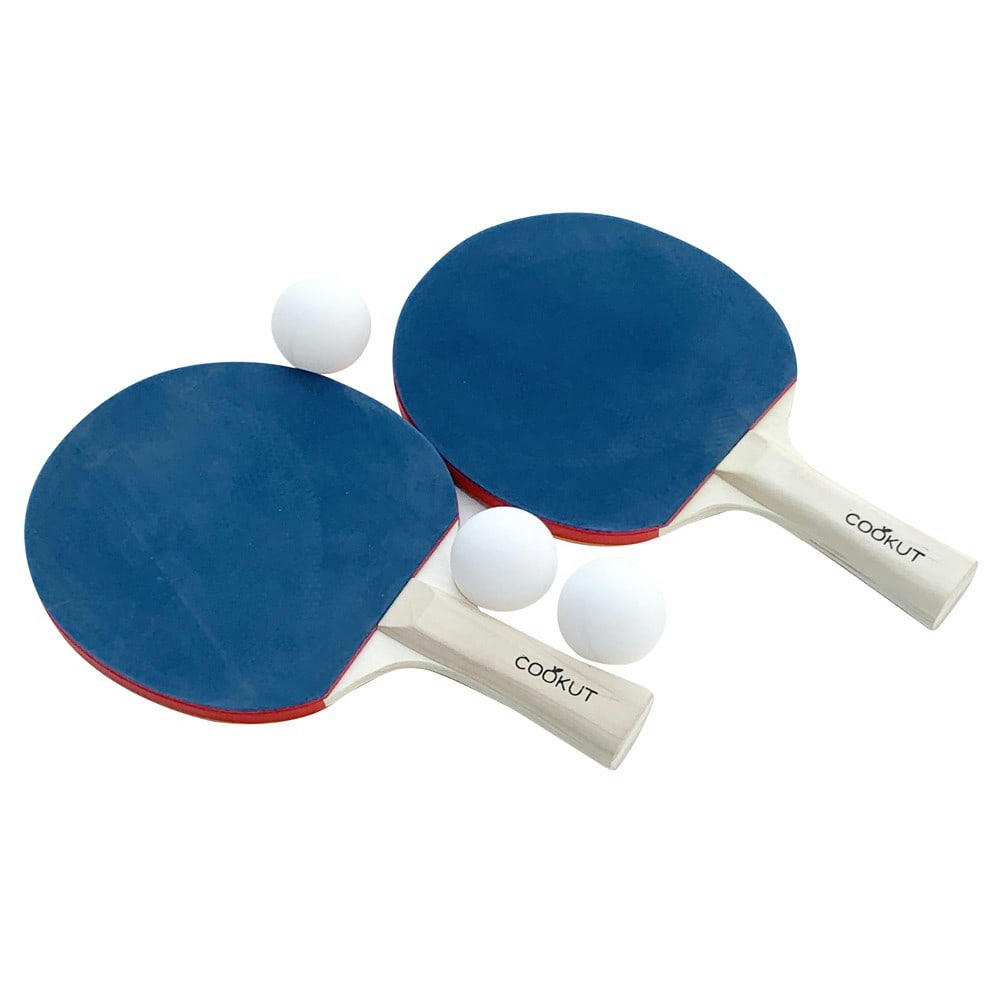 - Set de ping pong nomade cookut bois bleu