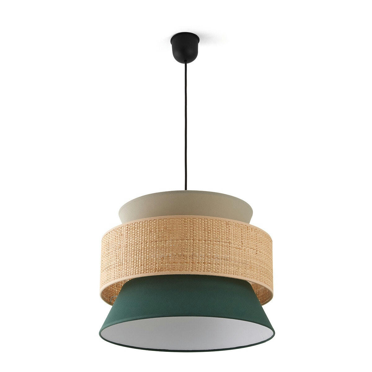 Suspension / Abat-jour double Ø40 cm, Dolkie