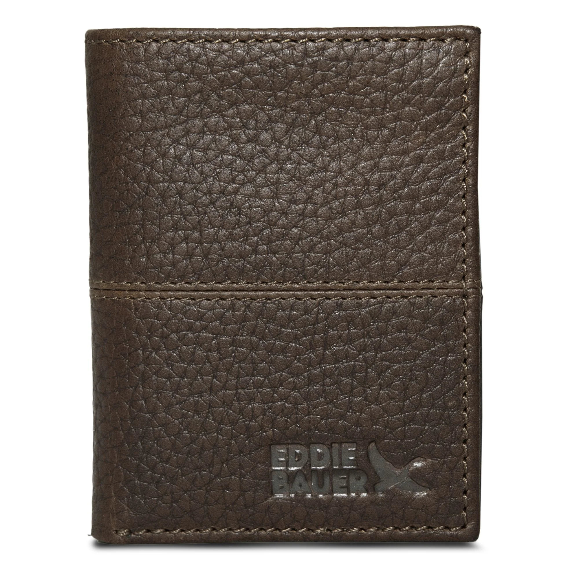 Extra Capacity Rugged Leather Trifold With Flip Id