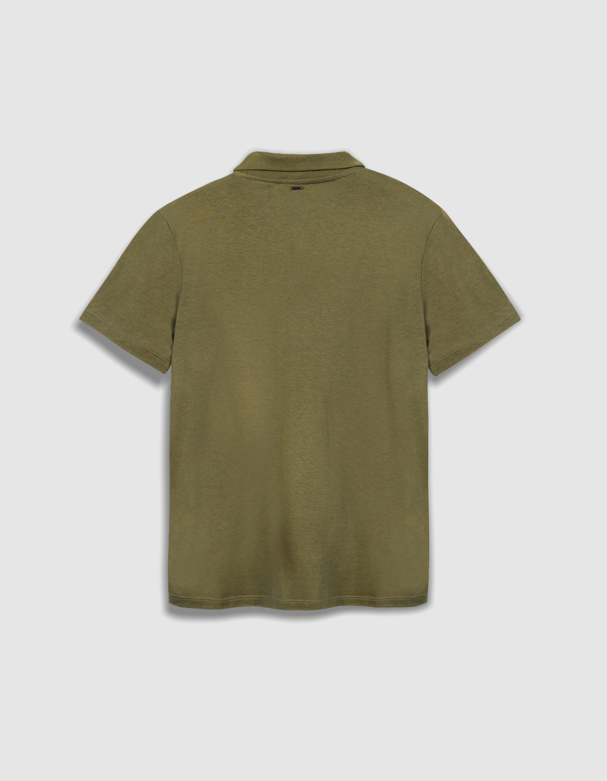 Polo manches courtes ciel coton modal Homme