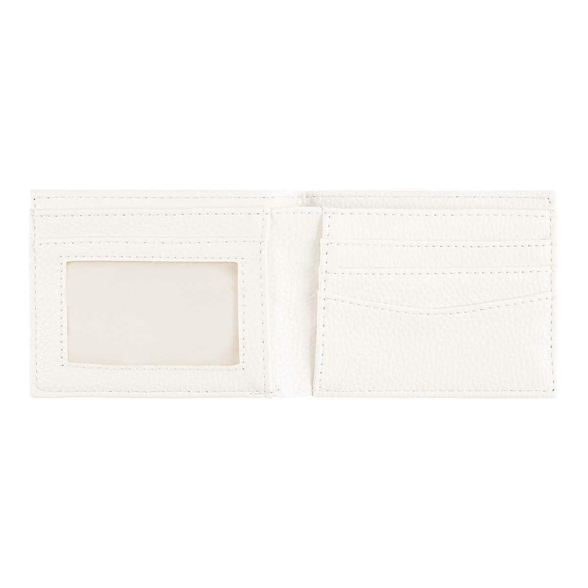 - Portefeuille Homme - Blanc Et Doré