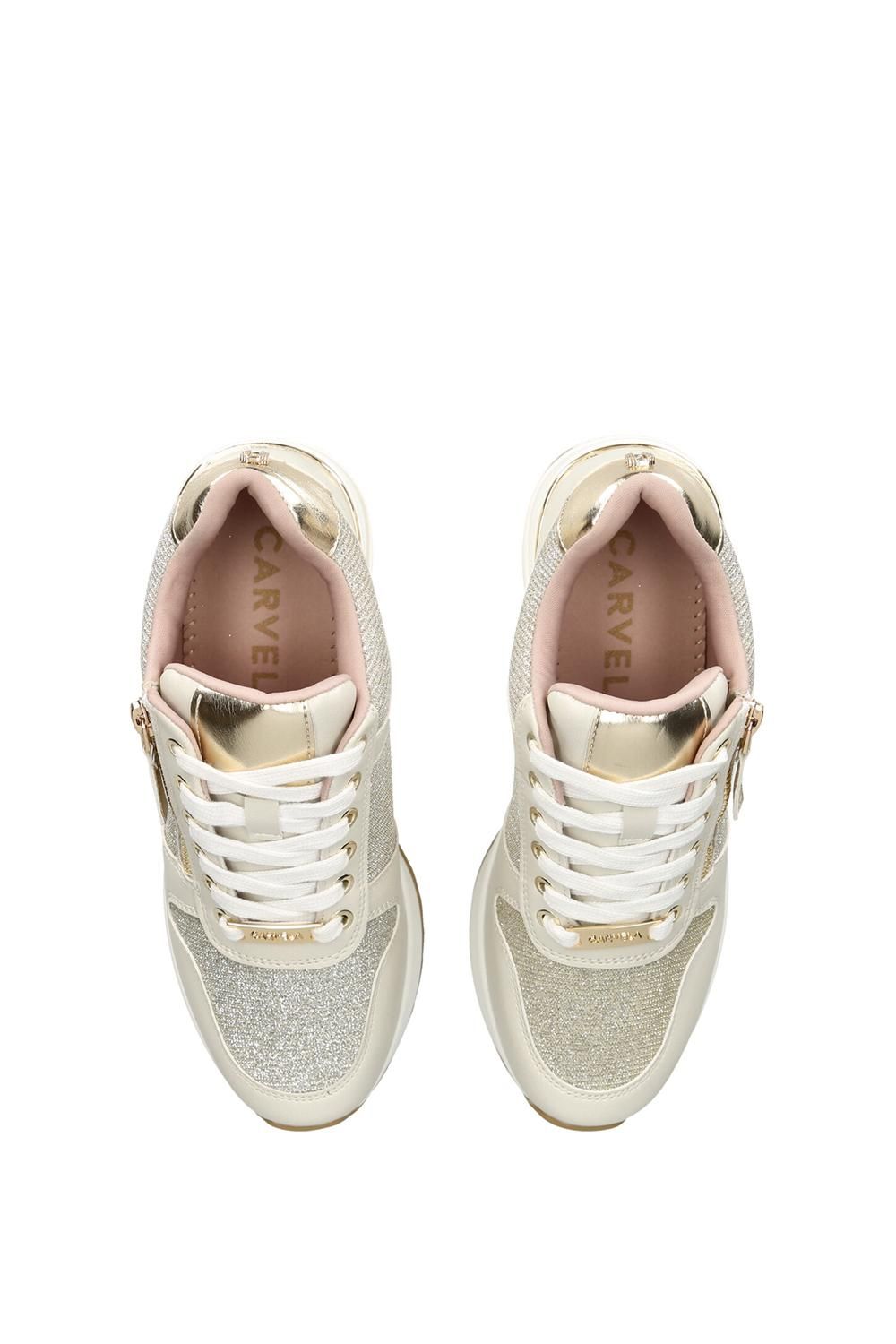 Carvela High Rise' Fabric Trainers