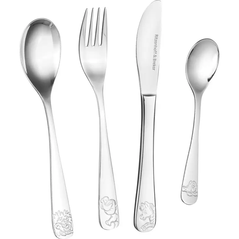 Besteckset 4-teilig Happy Zoo