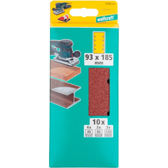 Schleifstein, Körnung: k40/k80/k120, Korund, braun