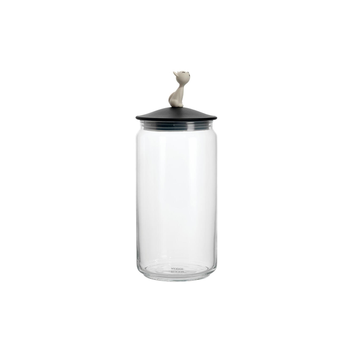 Lul&aacute;Jar opbevaringsglas, sort