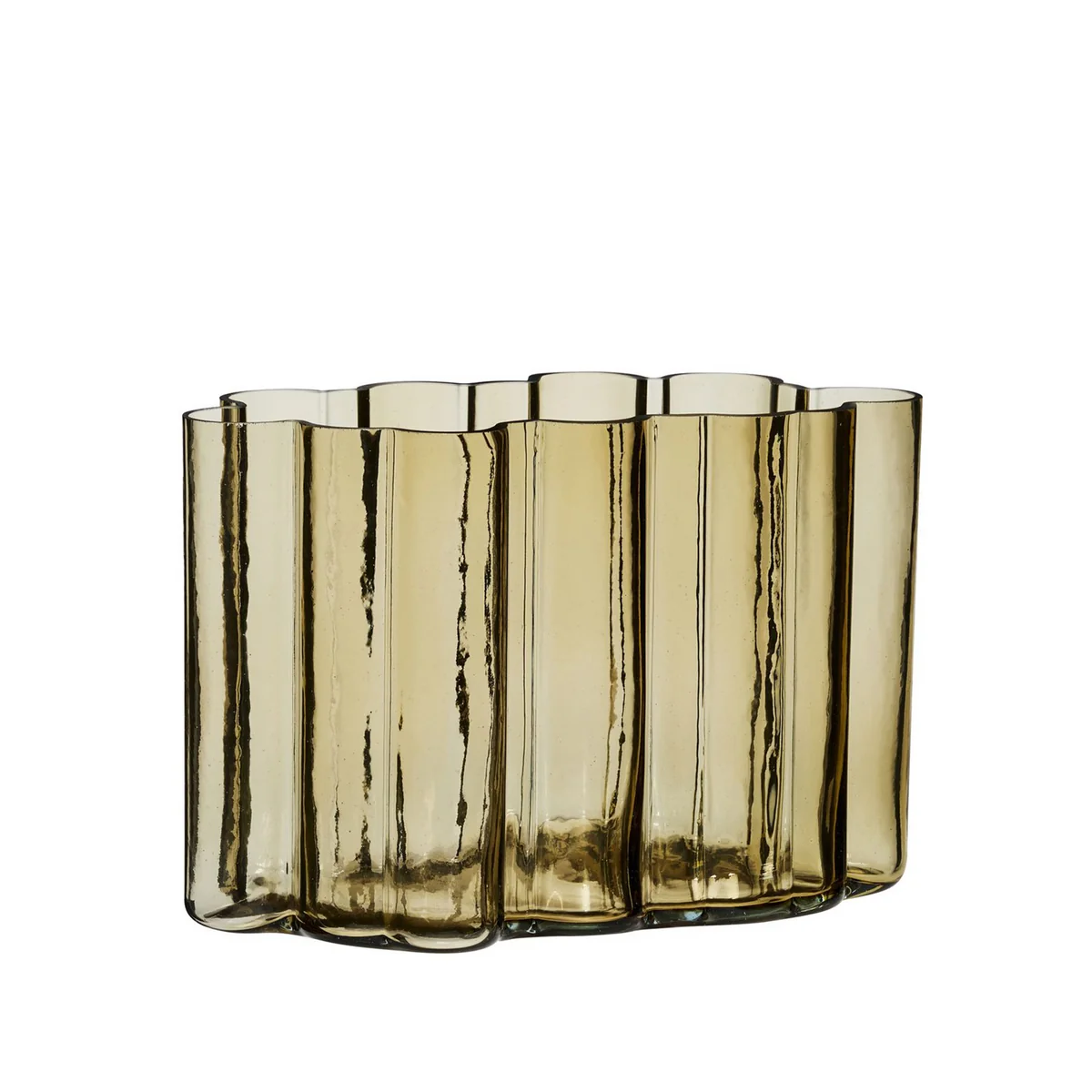 Hübsch Interior - Umber Vase, bernstein