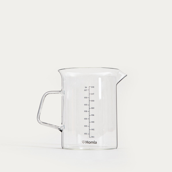 Miarka MAVIS szklana transparentna 0,8 l HOMLA