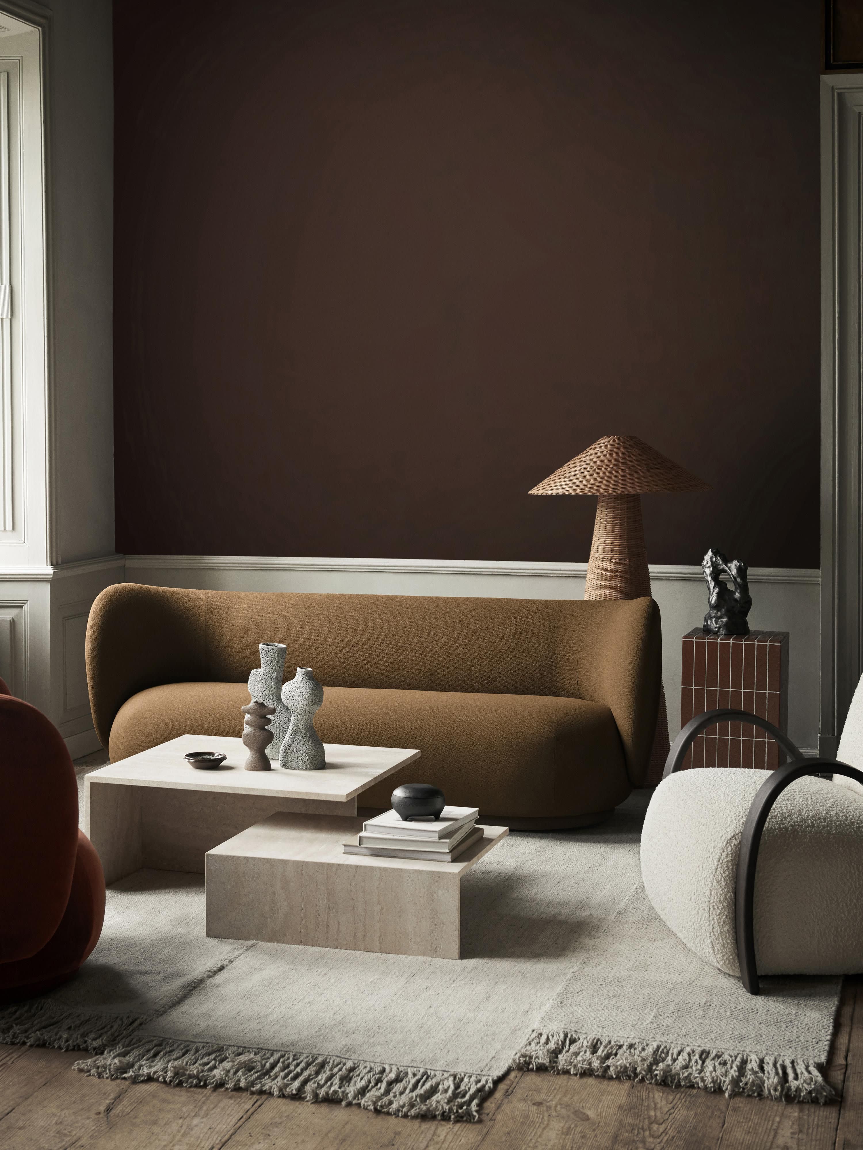 Travertin-Couchtische Distinct Grande Duo, 2er-Set