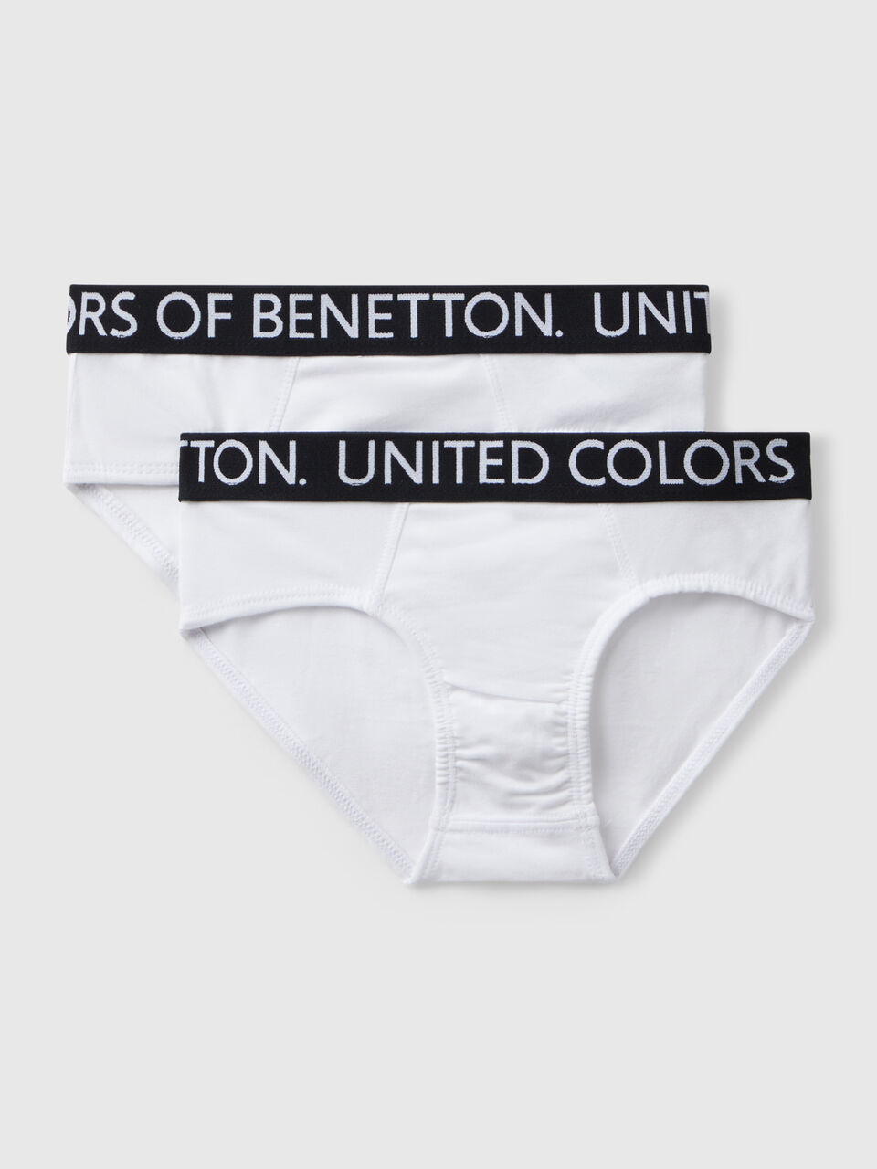 Two briefs with logo elastic