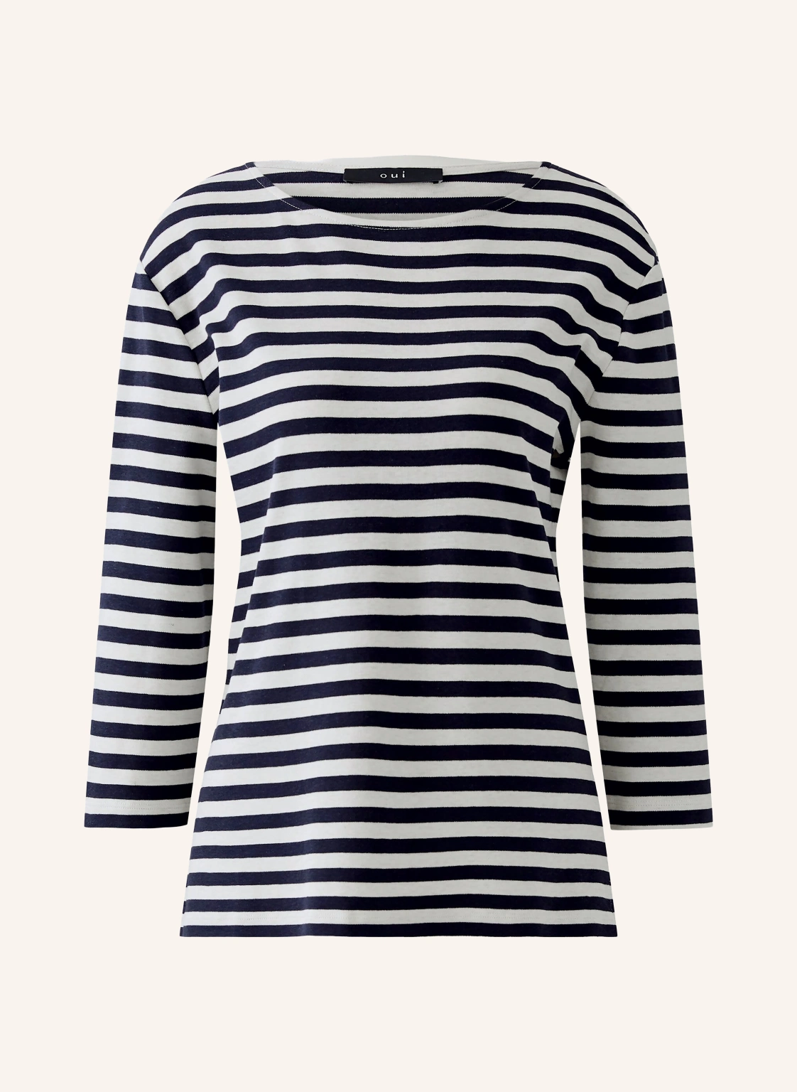 Oui Shirt SOLEILA mit 3/4-Arm