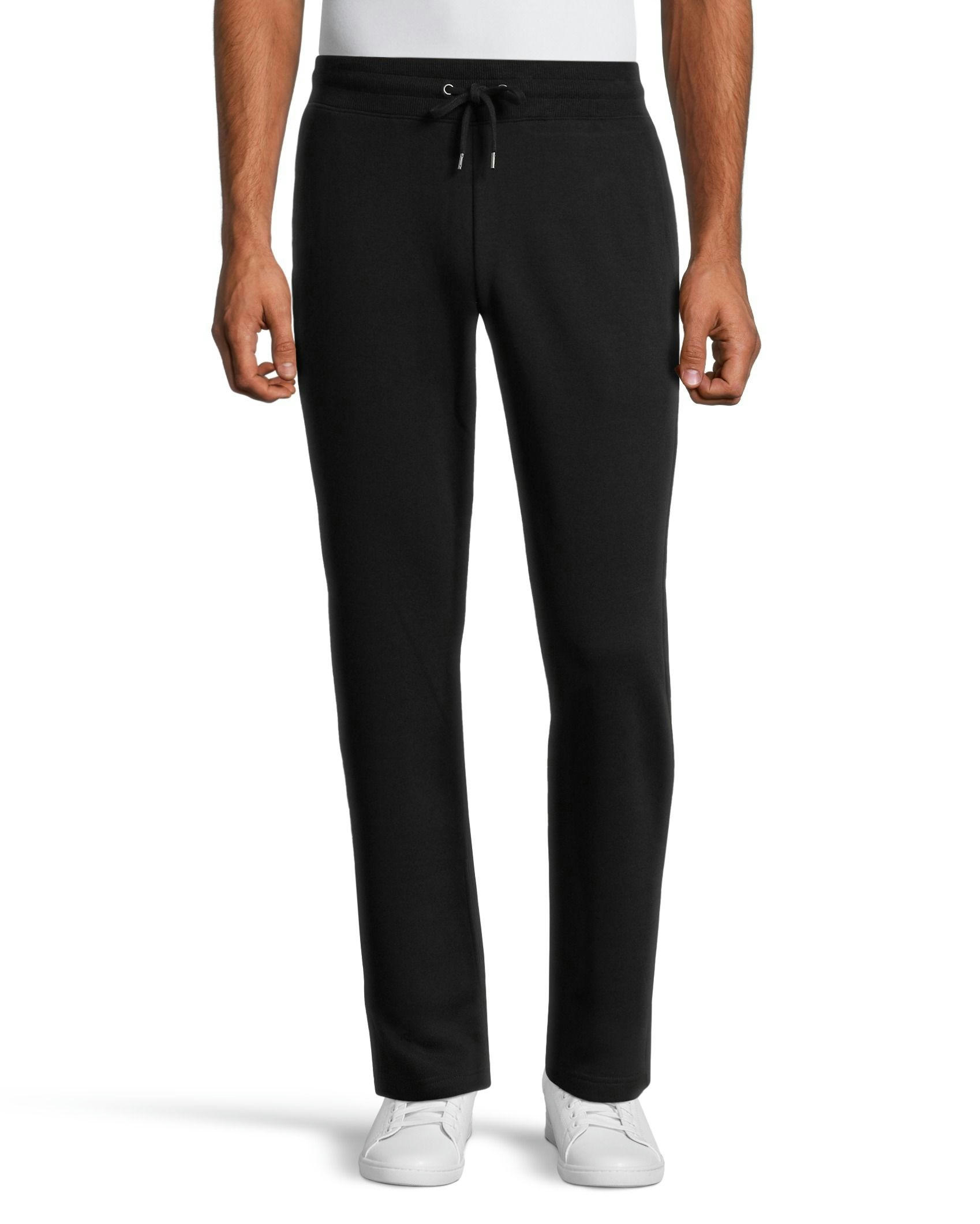 Denver Hayes Men's Elastic Waistband Fleece Pants