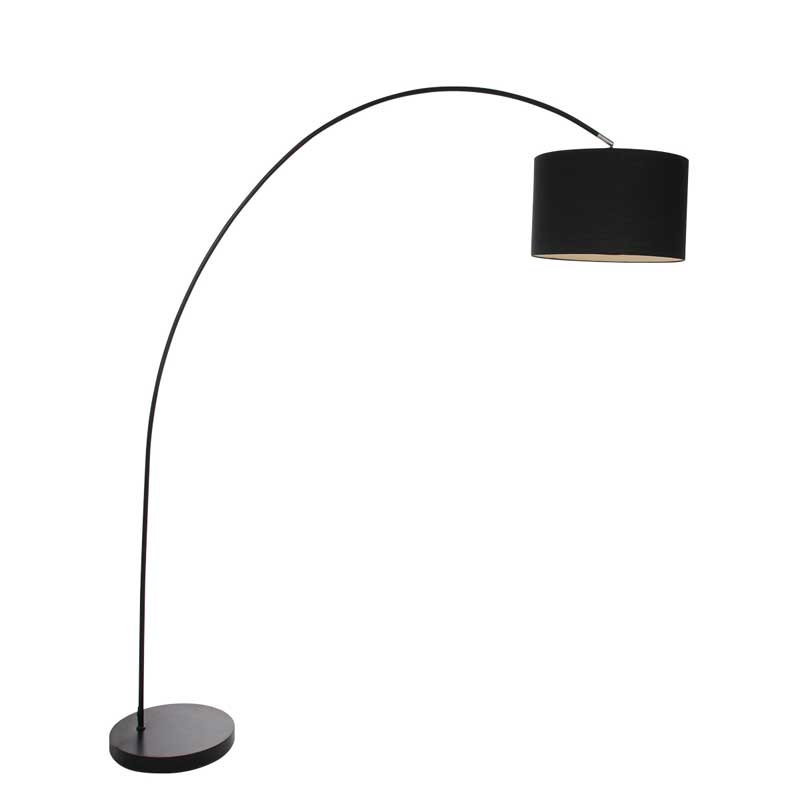 Mexlite Solva Booglamp - E27 - Zwart