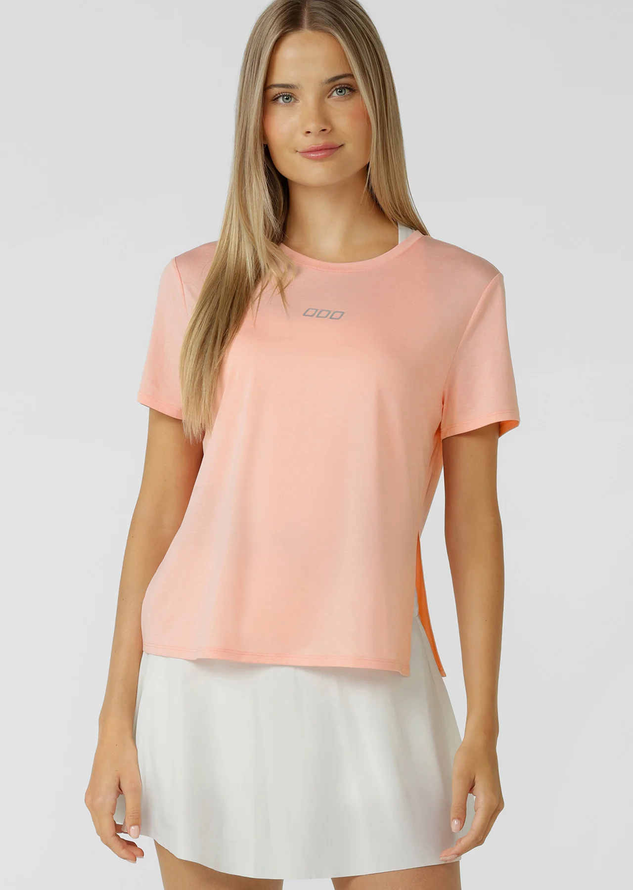 Amy Dynamic Split Hem Active T-Shirt