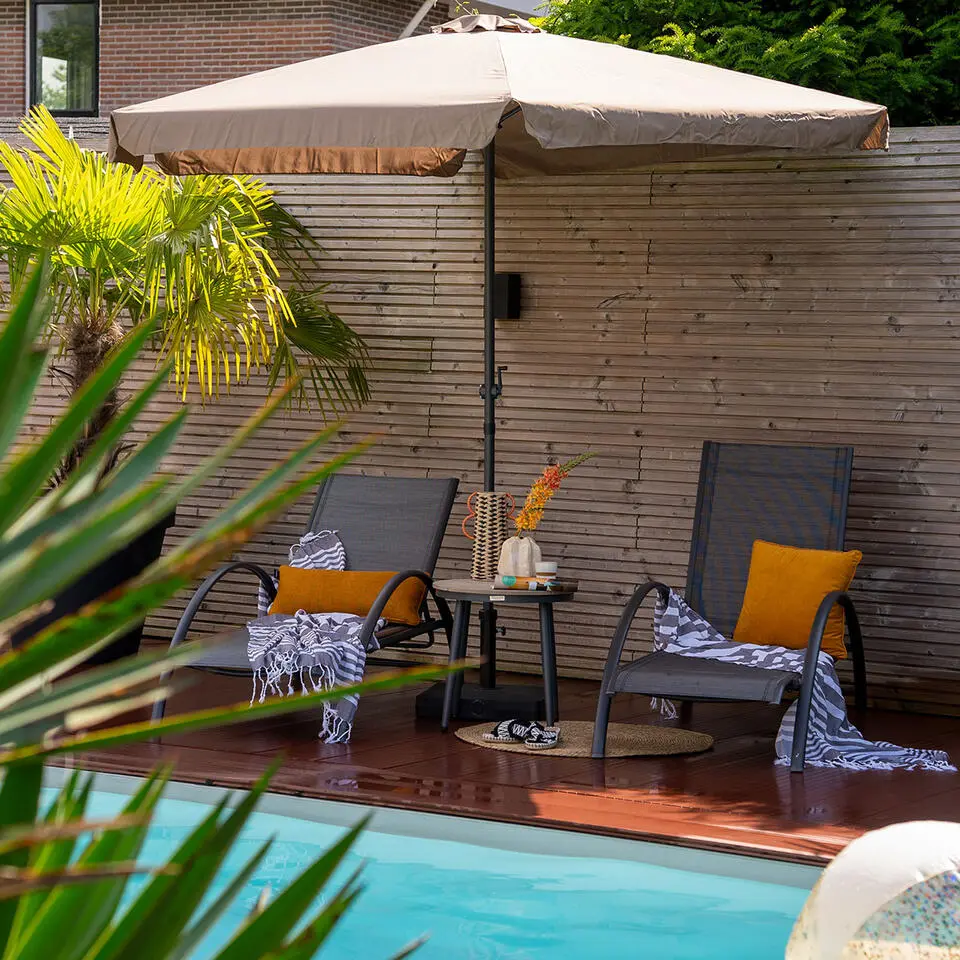 Garden Impressions Delta parasol &Oslash;300 - ecru