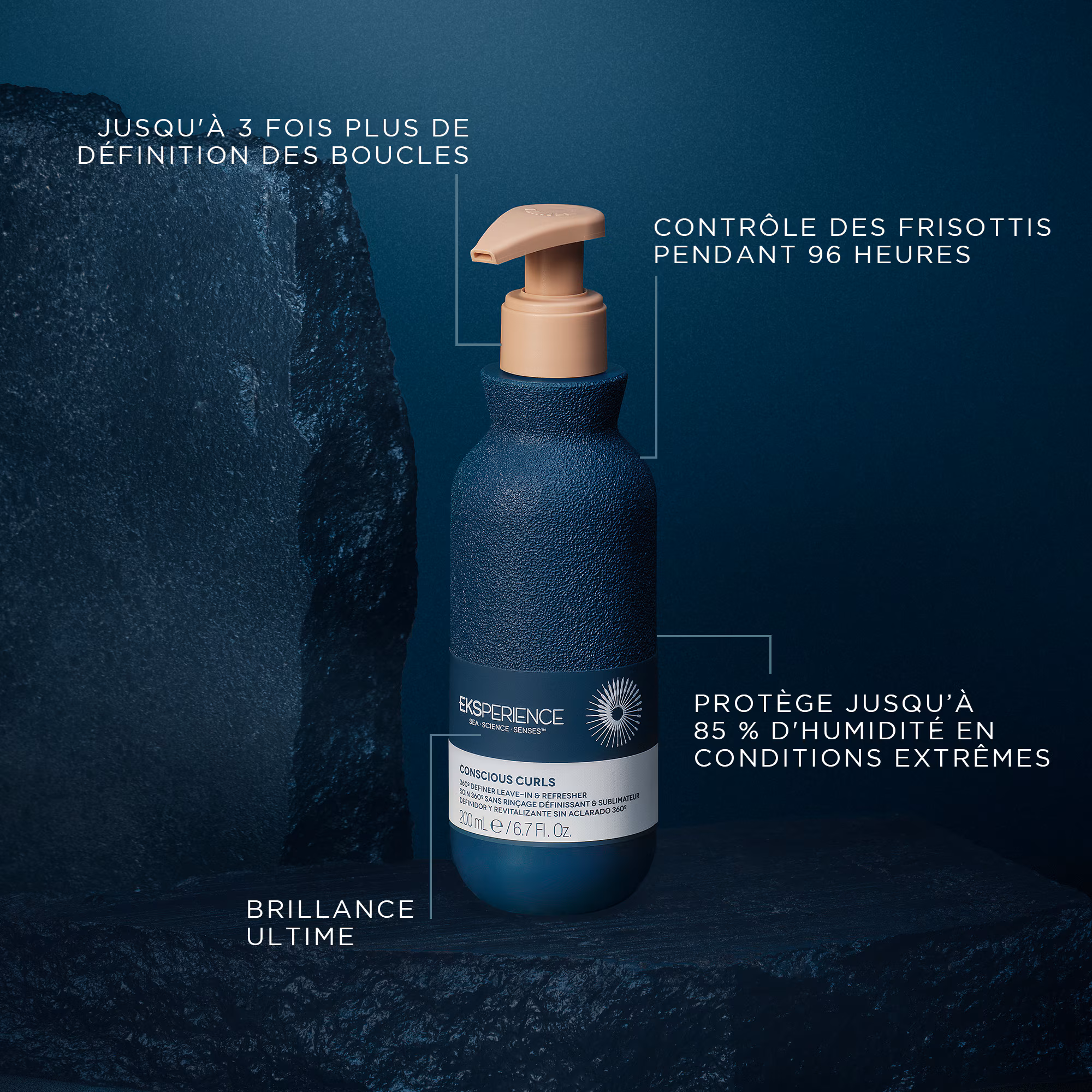 CONSCIOUS CURLSGel crème 360° définissant & revitalisant